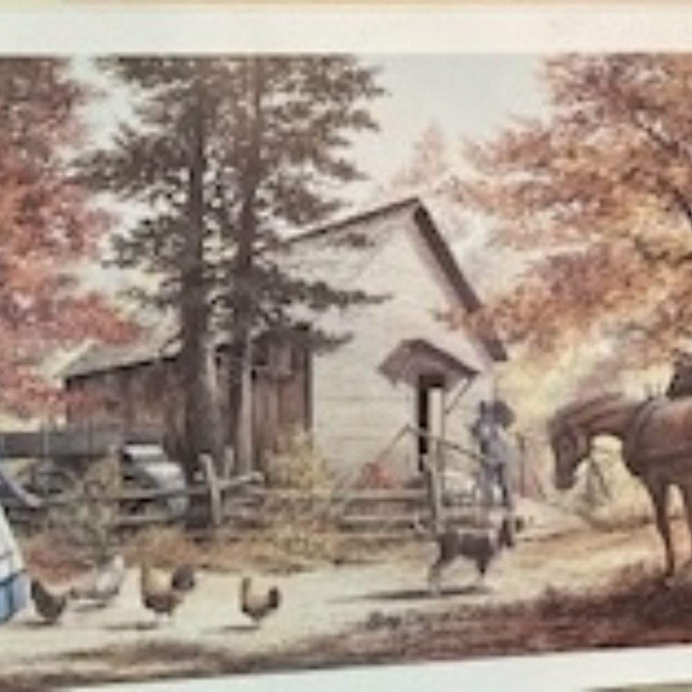 Busy Day at Cable Mill by Artist Lee Roberson - Mint Condition